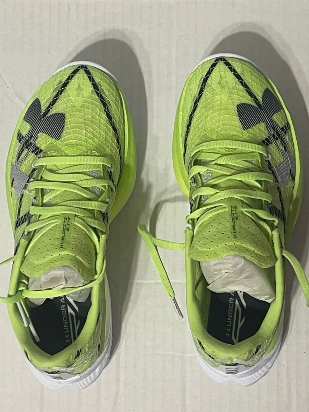 Under Armour Velociti Elite 2 - Unisex M6/W7.5 - Morph Green/Distant Grey - NIB